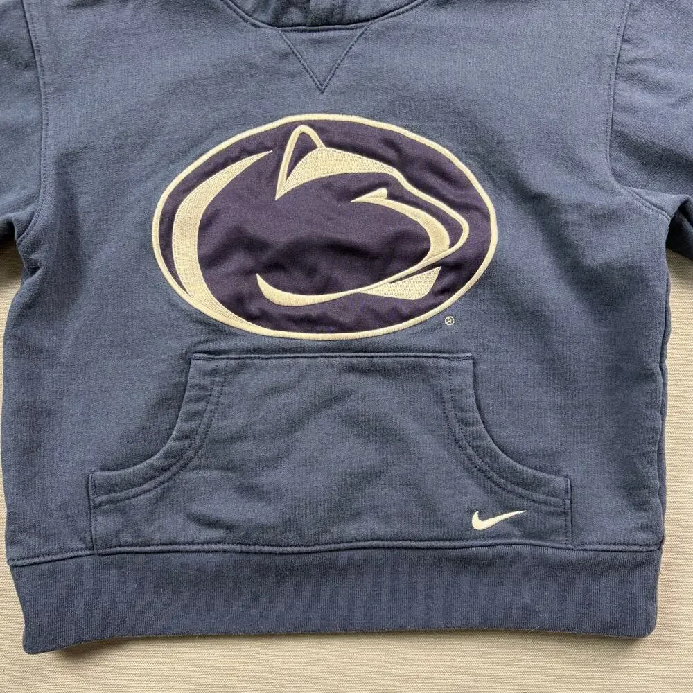 Nike Penn State Hoodie Youth Size 4 Penn State Hooded Sweatshirt Nittany Lions